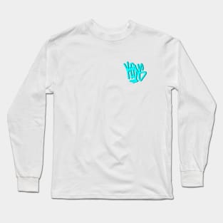 king graffiti tag Long Sleeve T-Shirt